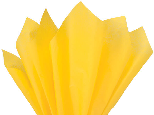 Pastel Yellow Gift Tissue Paper