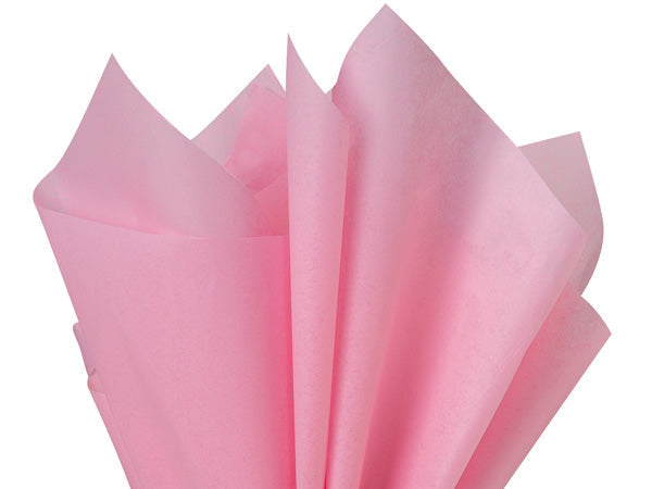 Pink Tissue Paper Squares, Bulk 48 Sheets, Premium Gift Wrap and