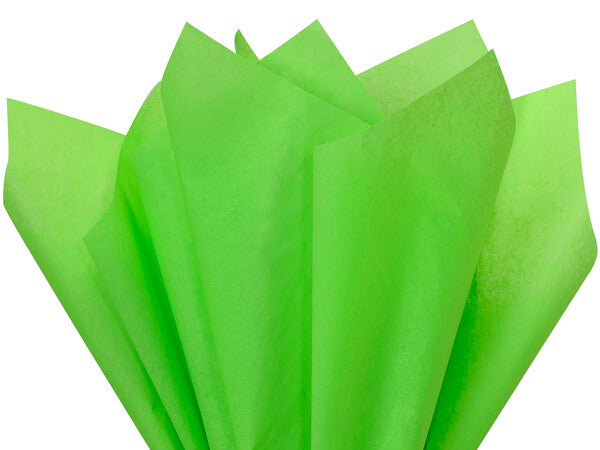 Groovy Green  Tissue Paper Squares, Bulk 100 Sheets, Premium Gift Wrap and Art Supplies for Birthdays, Holidays, or Presents by A1BakerySupplies, Medium 15 Inch x 20 Inch