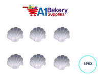A1BakerySupplies Clear Shell 6 pack Wedding Accessories for Birthday Cake Decorations and Marriages