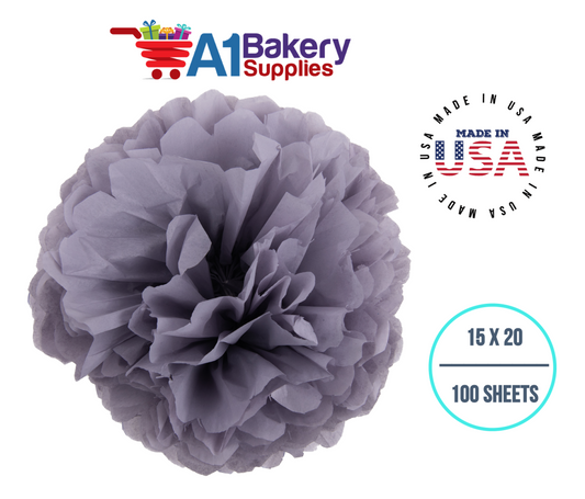 Morning Mist Color Tissue Paper 15 Inch x 20 Inch - 100 Sheets