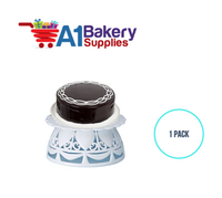 A1BakerySupplies Heart Pedestal Base 1 pack Wedding Accessories for Birthday Cake Decorations and Marriages