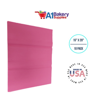 HotPink Tissue Paper Squares, Bulk 10 Sheets, Premium Gift Wrap and Art Supplies for Birthdays, Holidays, or Presents by A1BakerySupplies, Small 15 Inch x 20 Inch