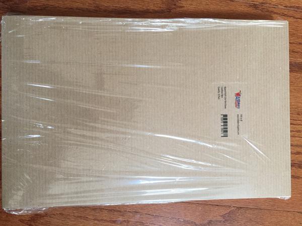 Kraft Brown Color Apparel Box for Men Shirts Gift Wrap Packaging Boxes, 15 x 9 1/2 x 2" - 10 Pack, Small