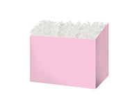6 Pack Basket Gift Box Decorative Basket Gift Box Pink Color Small Size