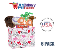 Too Cute Basket Box, Theme Gift Box, Large 10.25 (Length) x 6 (Width) x 7.5 (Height), 6 Pack