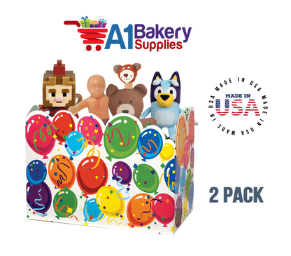 Celebrate Basket Box, Theme Gift Box, Small 6.75 (Length) x 4 (Width) x 5 (Height), 2 Pack