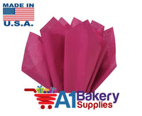 Cranberry Color Tissue Paper 15 Inch x 20 Inch - 480 Sheets