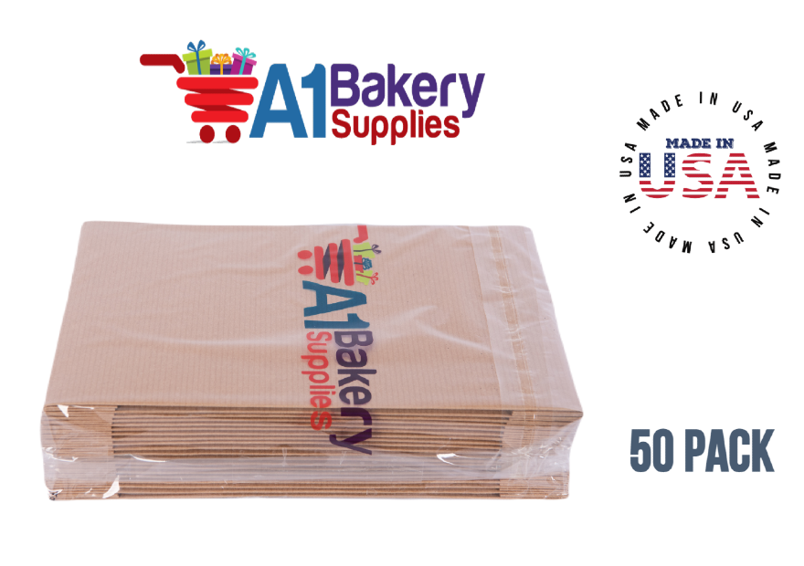 Kraft Brown Color Apparel Box for Men Shirts Gift Wrap Packaging Boxes, 15 x 9 1/2 x 2" - 50 Pack, Large