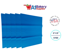 Sapphire Blue Bulk Tissue Paper 15 Inch x 20 Inch - 10 Sheets premium Tissue Paper