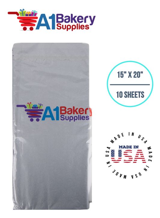 Morning Mist Color Tissue Paper 15 Inch x 20 Inch - 10 Sheets